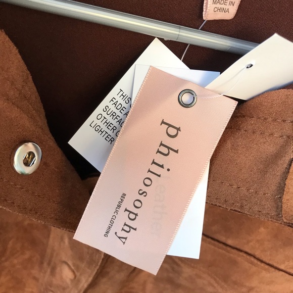 🎊2/$70🎊Comfy suede button down jacket - Picture 2 of 5